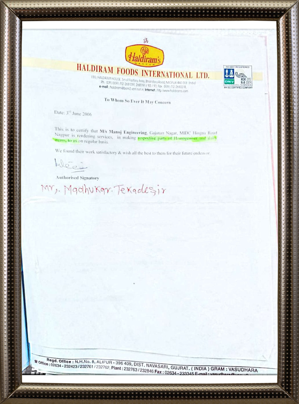 Certificate 3